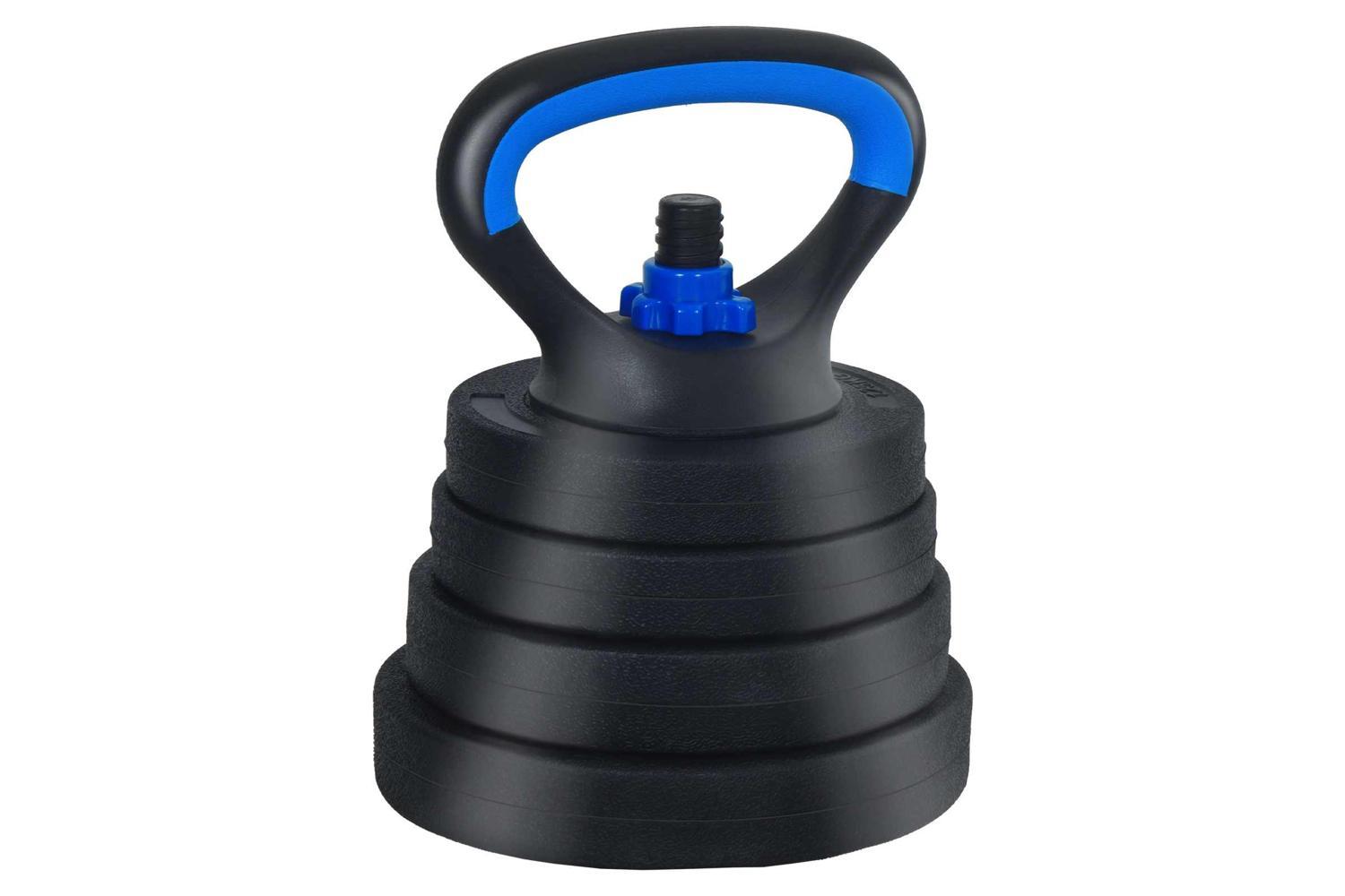 Vidaxl 4-in-1 Dumbbell Set Black And Blue 121 X 19.5 X 19.5 Cm-5