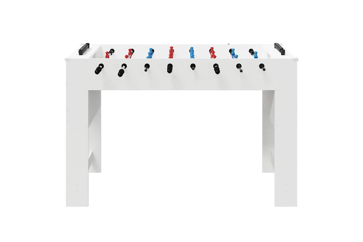 Vidaxl Foosball Table White 125 X 60.5 X 80 Cm Engineered Wood-4