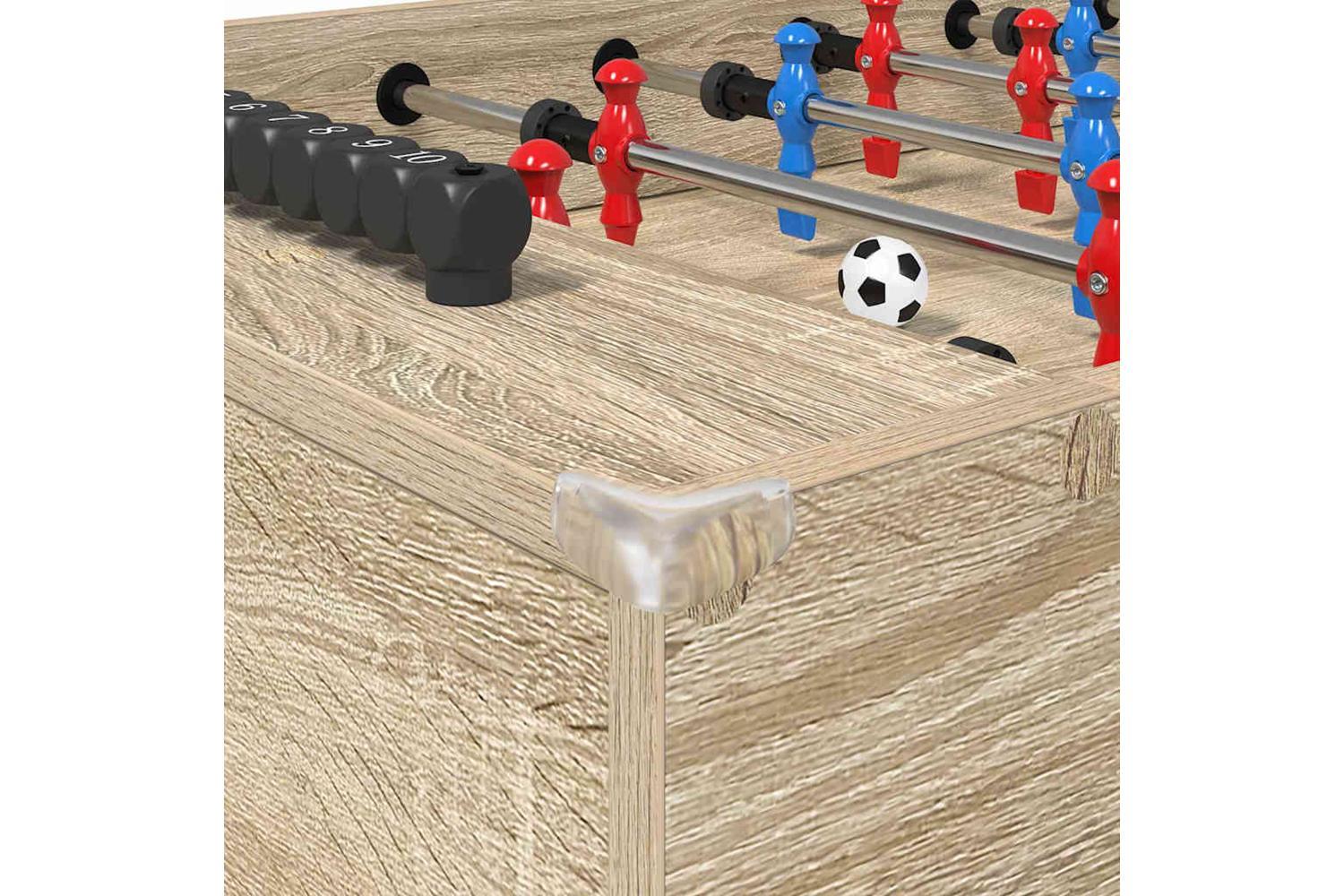 Vidaxl Foosball Table Sonoma Oak 125 X 60.5 X 80 Cm Engineered Wood-7
