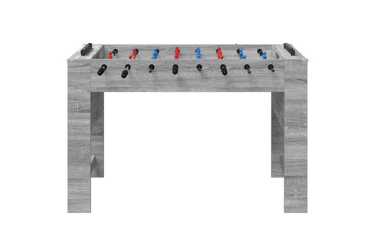 Vidaxl Foosball Table Grey Sonoma 125 X 60.5 X 80 Cm Engineered Wood-4