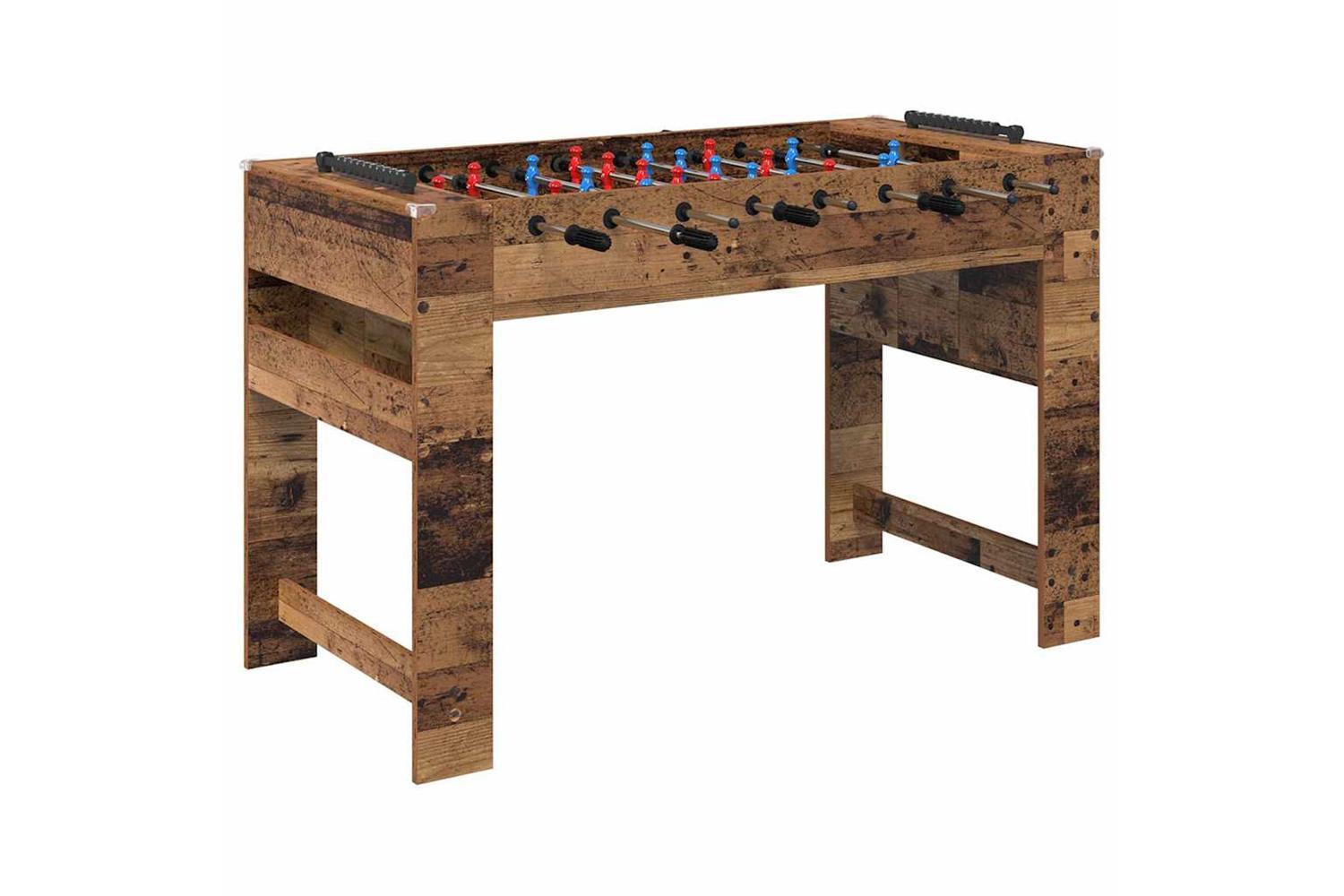 Vidaxl Foosball Table Old Wood 125 X 60.5 X 80 Cm Engineered Wood-2