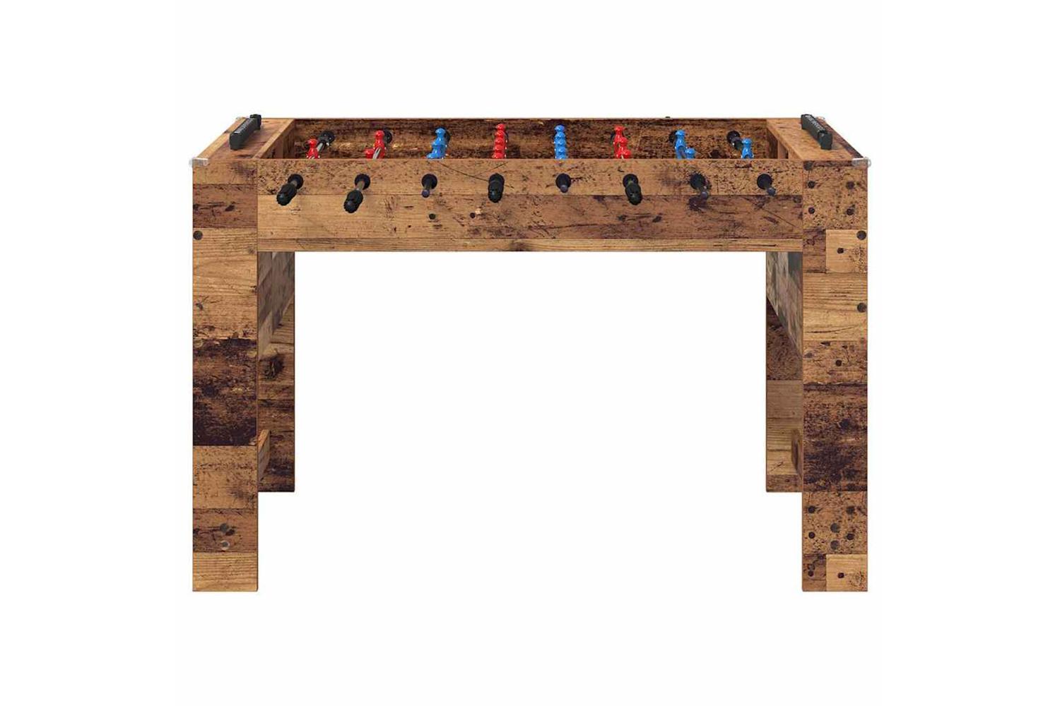 Vidaxl Foosball Table Old Wood 125 X 60.5 X 80 Cm Engineered Wood-4