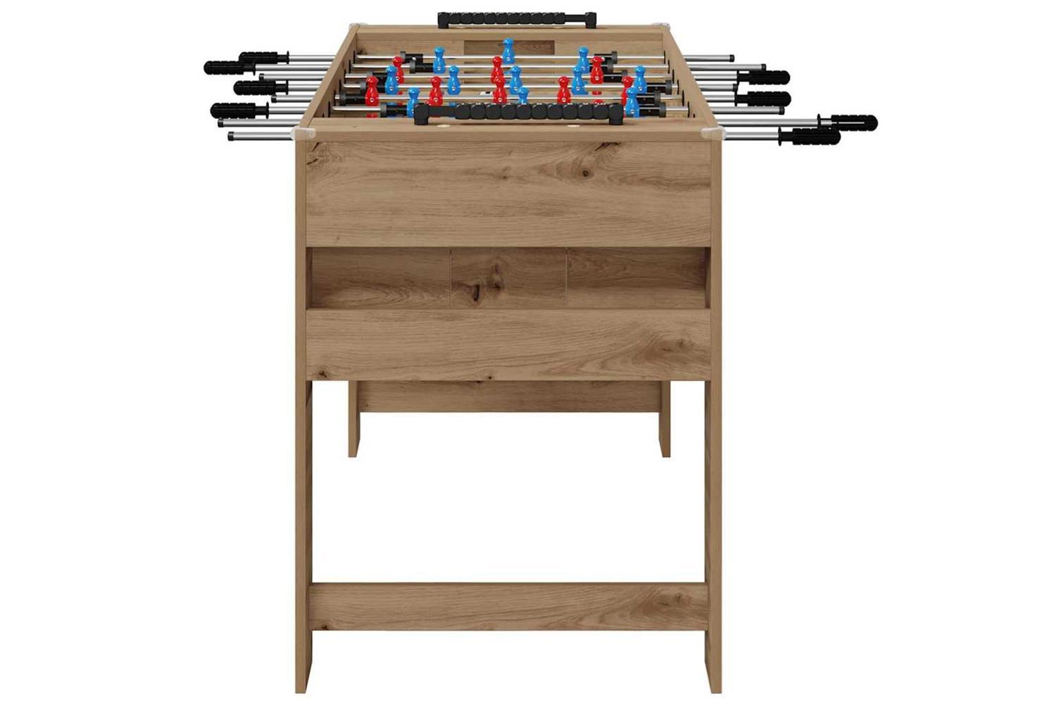 Vidaxl Foosball Table Artisan Oak 125 X 60.5 X 80 Cm Engineered Wood-5