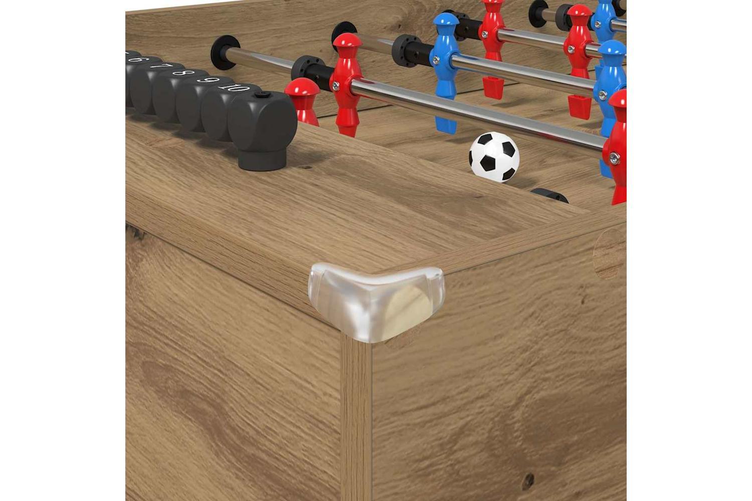 Vidaxl Foosball Table Artisan Oak 125 X 60.5 X 80 Cm Engineered Wood-7