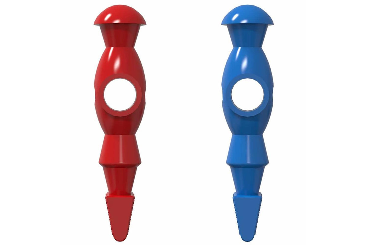 Vidaxl Football Table Players 22 Pcs Blue And Red 2.4 X 2.1 X 9.7 Cm-4