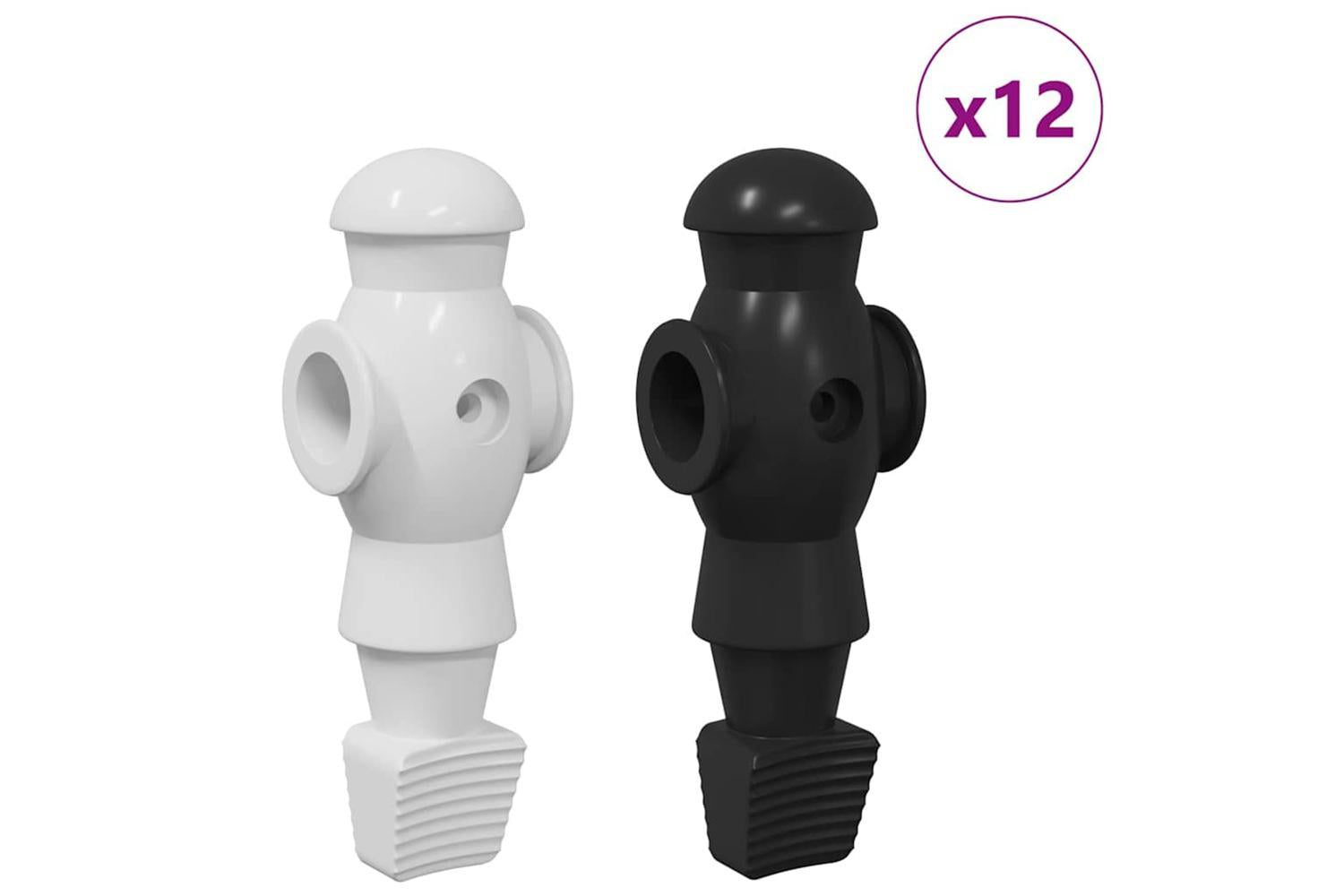 Vidaxl Football Table Players For 3.6 X 3.1 X 10.8 Cm Rod 24 Pcs-3