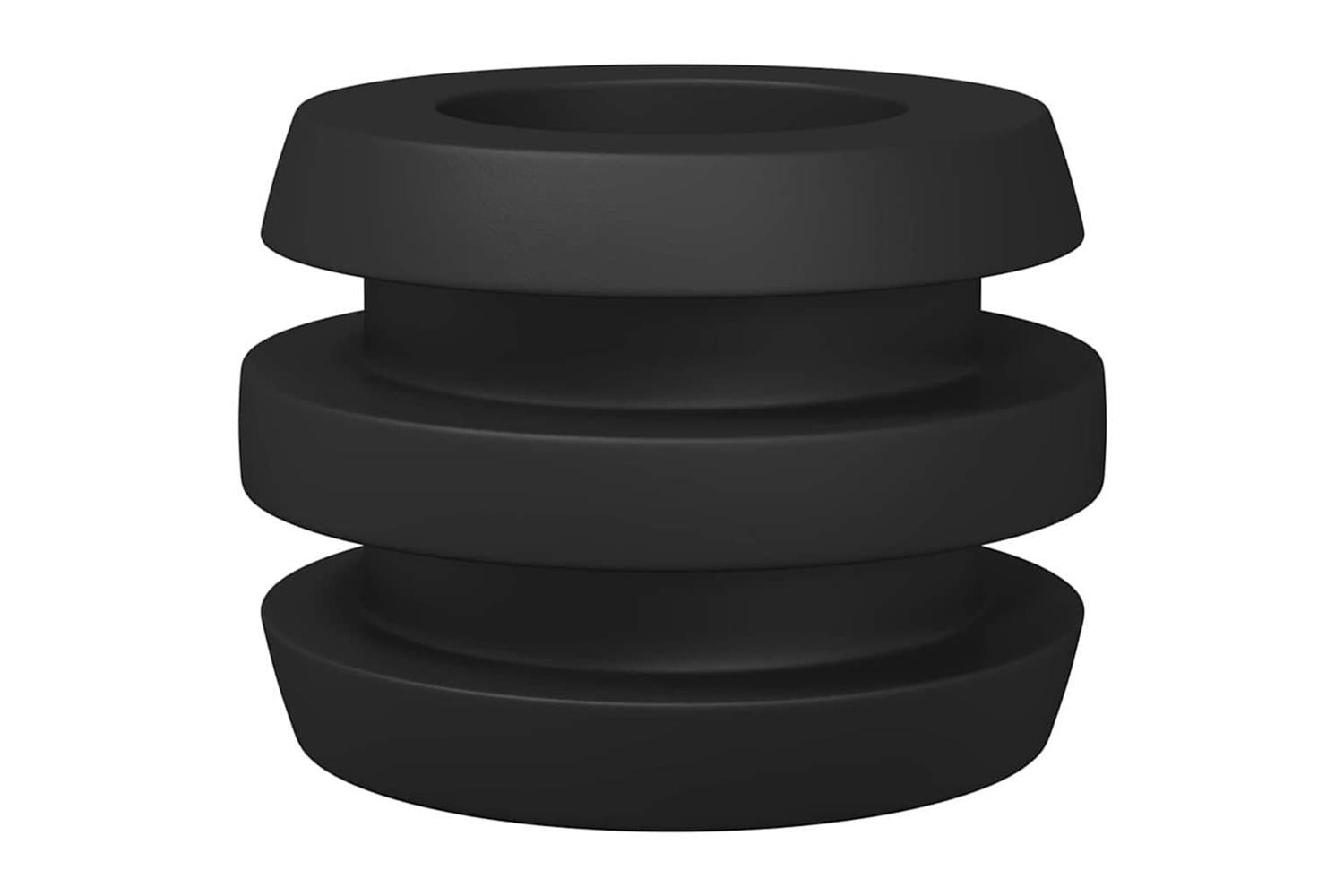 Vidaxl Football Table Bumpers 3 X 3 X 2 Cm Rod 16 Pcs Black-4