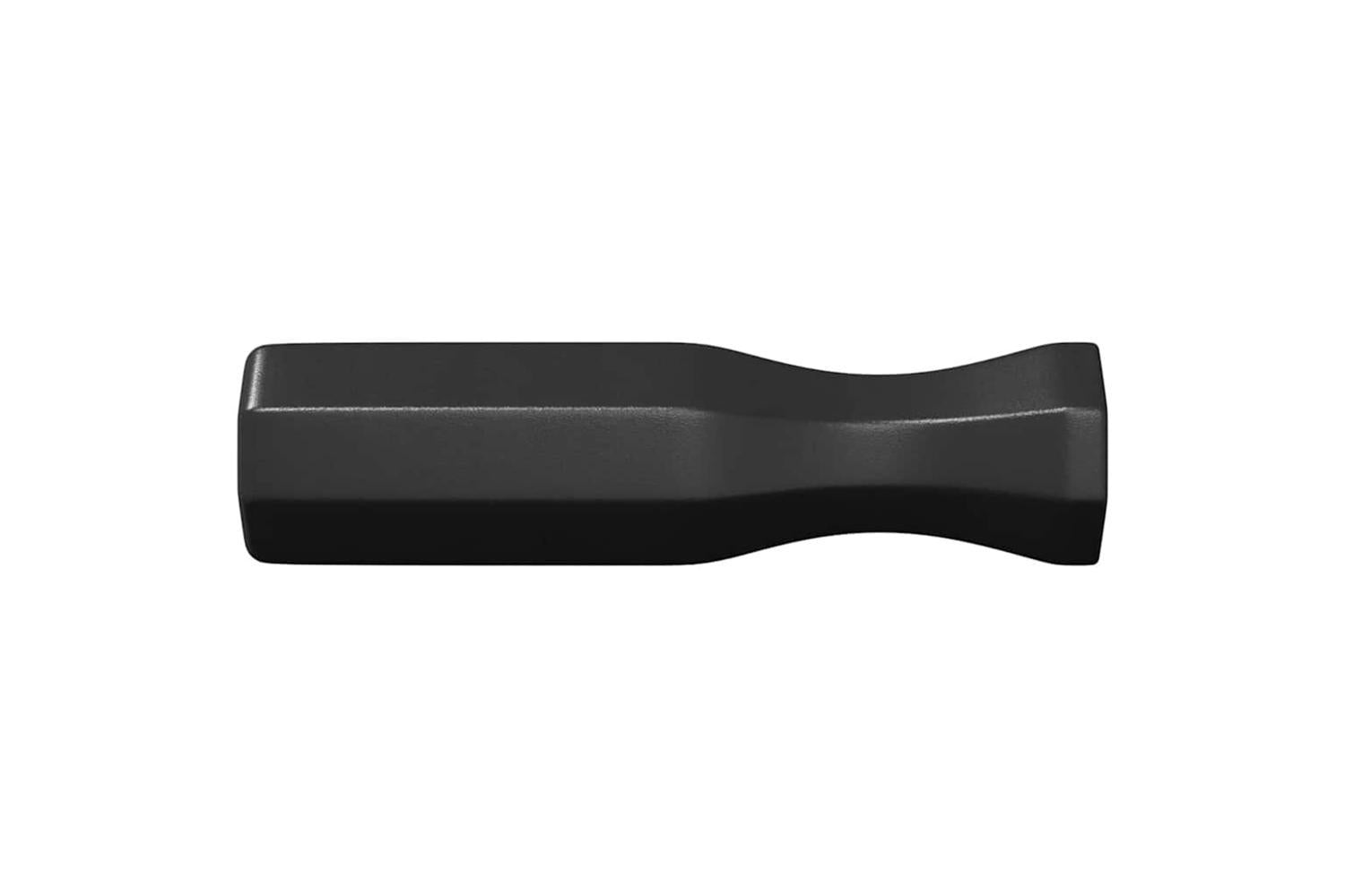 Vidaxl Football Table Handles 10 Pcs Black 3.1 X 3.1 X 17.8 Cm Plastic-2