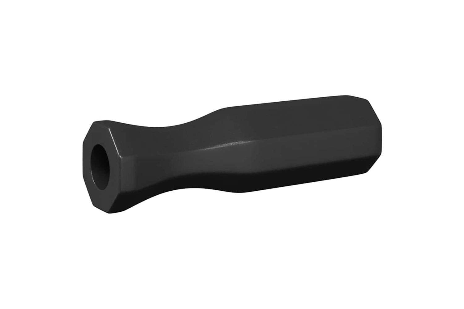 Vidaxl Football Table Handles 10 Pcs Black 3.1 X 3.1 X 17.8 Cm Plastic-4