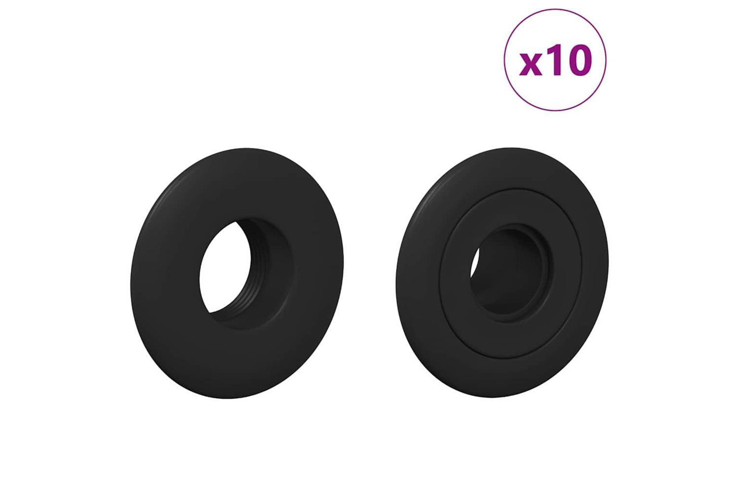 Vidaxl Football Table Bearings For 5 X 5 X 2.8 Cm Rod 10 Pcs-3
