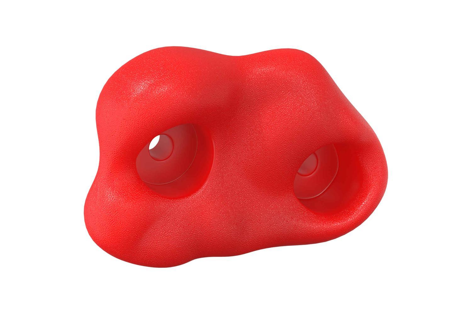 Vidaxl Climbing Hold 2 Pcs Red 100 X 67 X 43 Mm Pp-2