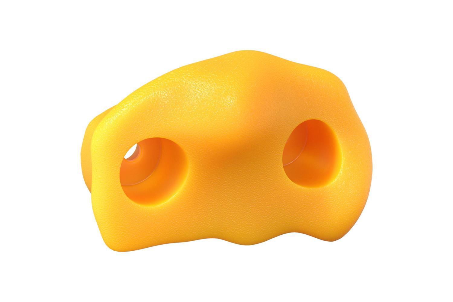 Vidaxl Climbing Hold 2 Pcs Yellow 100 X 67 X 43 Mm Pp-2