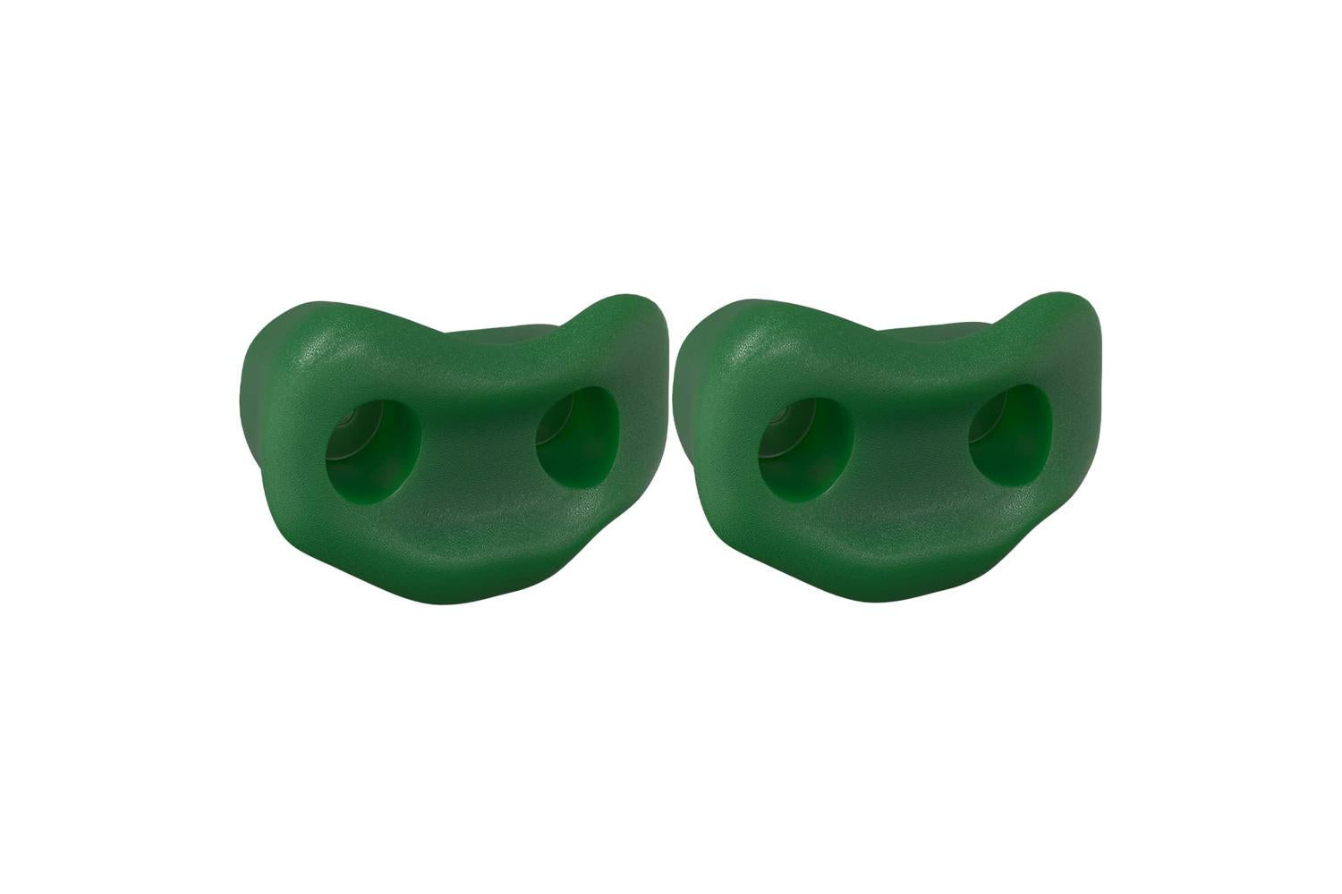 Vidaxl Climbing Hold 2 Pcs Green 100 X 67 X 43 Mm Pp