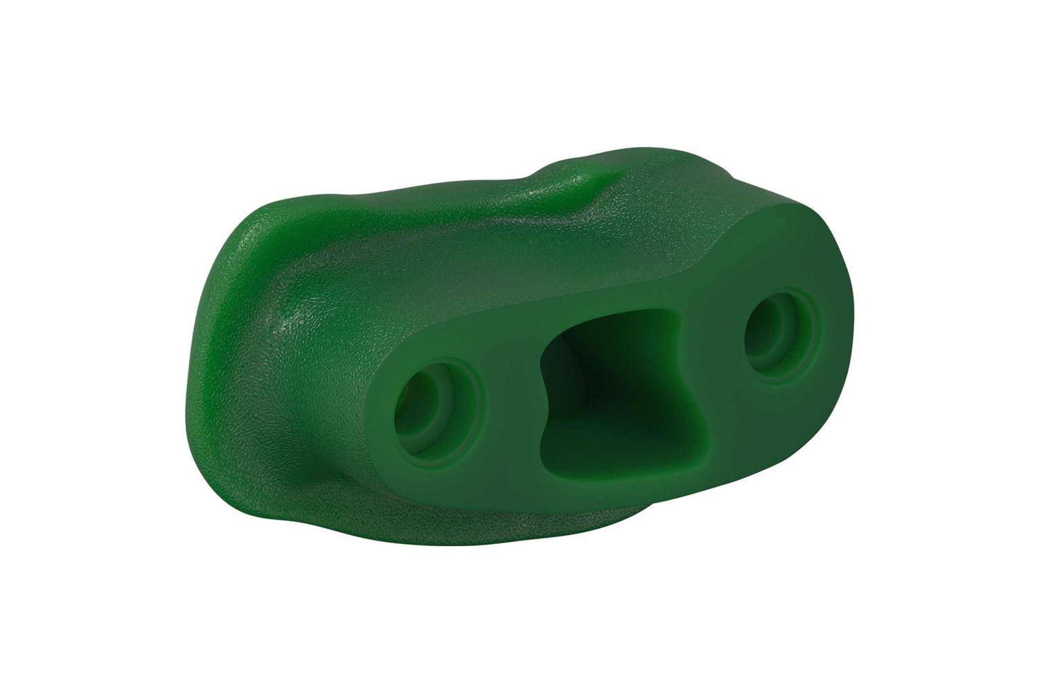 Vidaxl Climbing Hold 2 Pcs Green 100 X 67 X 43 Mm Pp-6