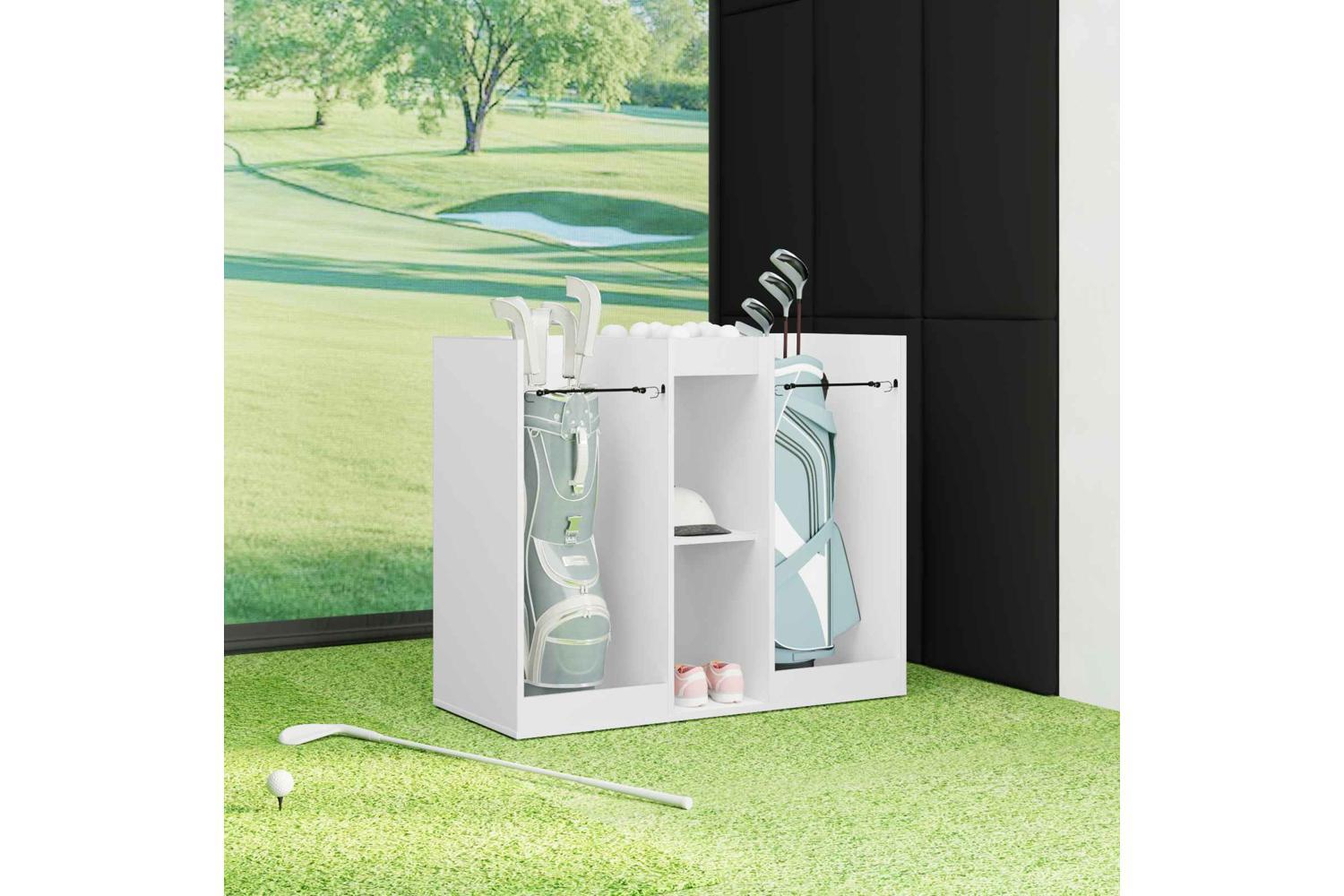 Vidaxl Golf Cabinet Plain White 102 X 45 X 85.5 Cm-4