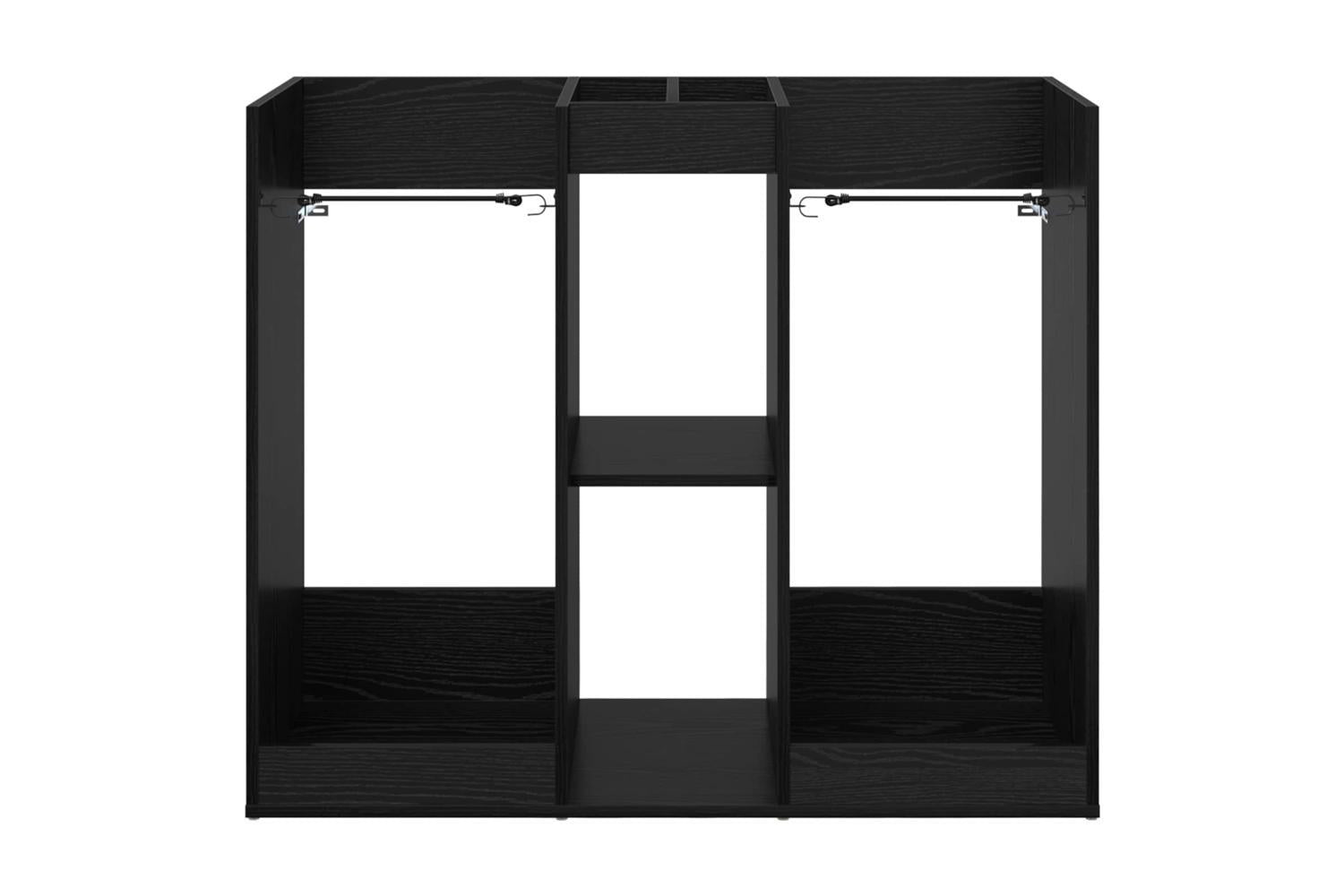 Vidaxl Golf Cabinet Plain Black Oak 102 X 45 X 85.5 Cm-6