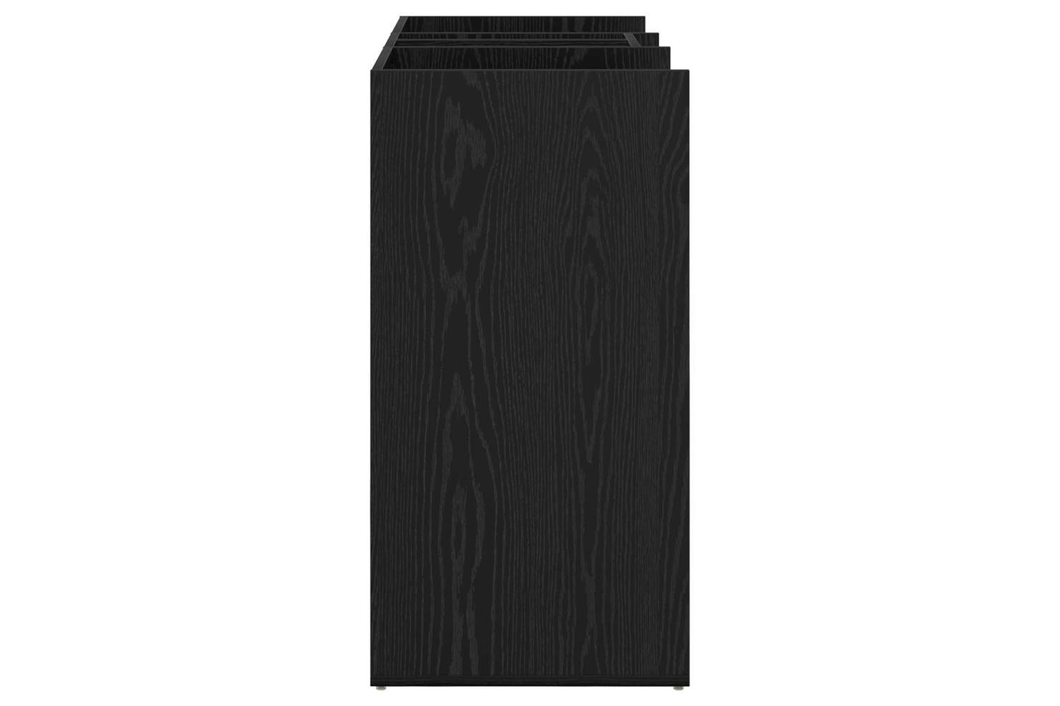 Vidaxl Golf Cabinet Plain Black Oak 102 X 45 X 85.5 Cm-7