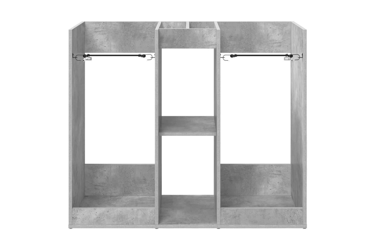 Vidaxl Golf Cabinet Plain Concrete Grey 102 X 45 X 85.5 Cm-6