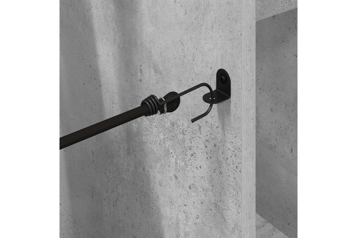 Vidaxl Golf Cabinet Plain Concrete Grey 102 X 45 X 85.5 Cm-9