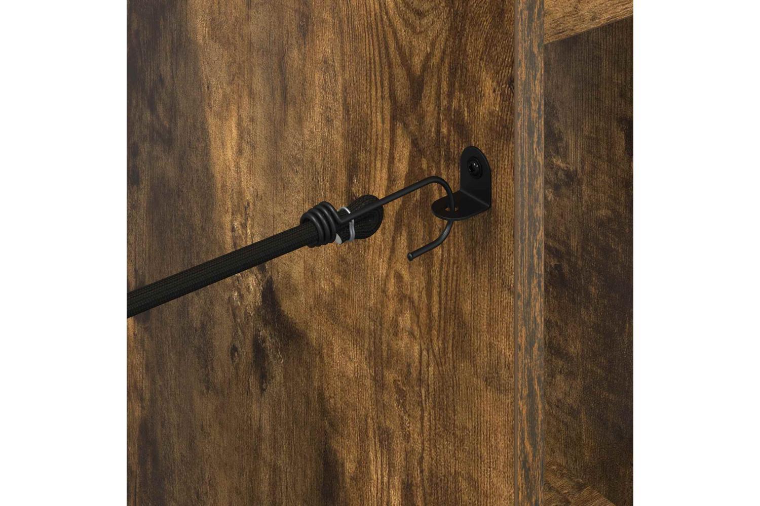 Vidaxl Golf Cabinet Plain Smoked Oak 102 X 45 X 85.5 Cm-9