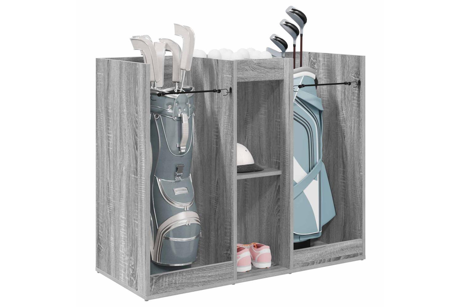 Vidaxl Golf Cabinet Plain Grey Sonoma 102 X 45 X 85.5 Cm-3