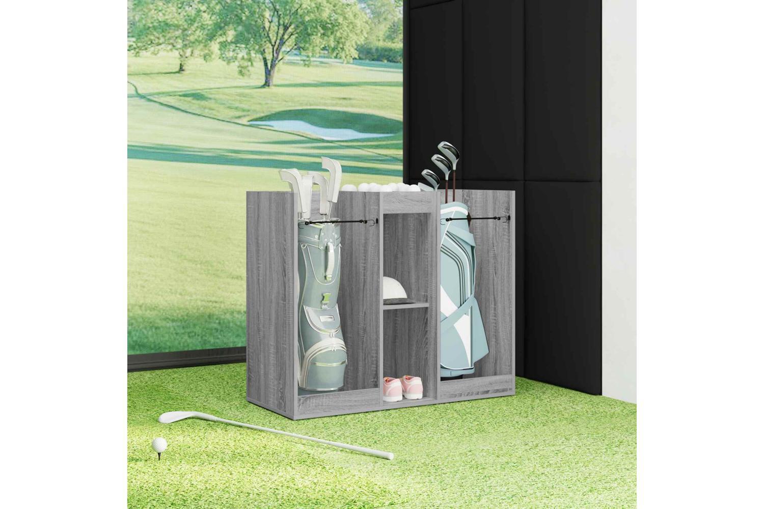 Vidaxl Golf Cabinet Plain Grey Sonoma 102 X 45 X 85.5 Cm-4