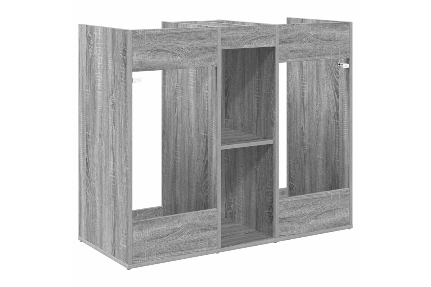 Vidaxl Golf Cabinet Plain Grey Sonoma 102 X 45 X 85.5 Cm-8