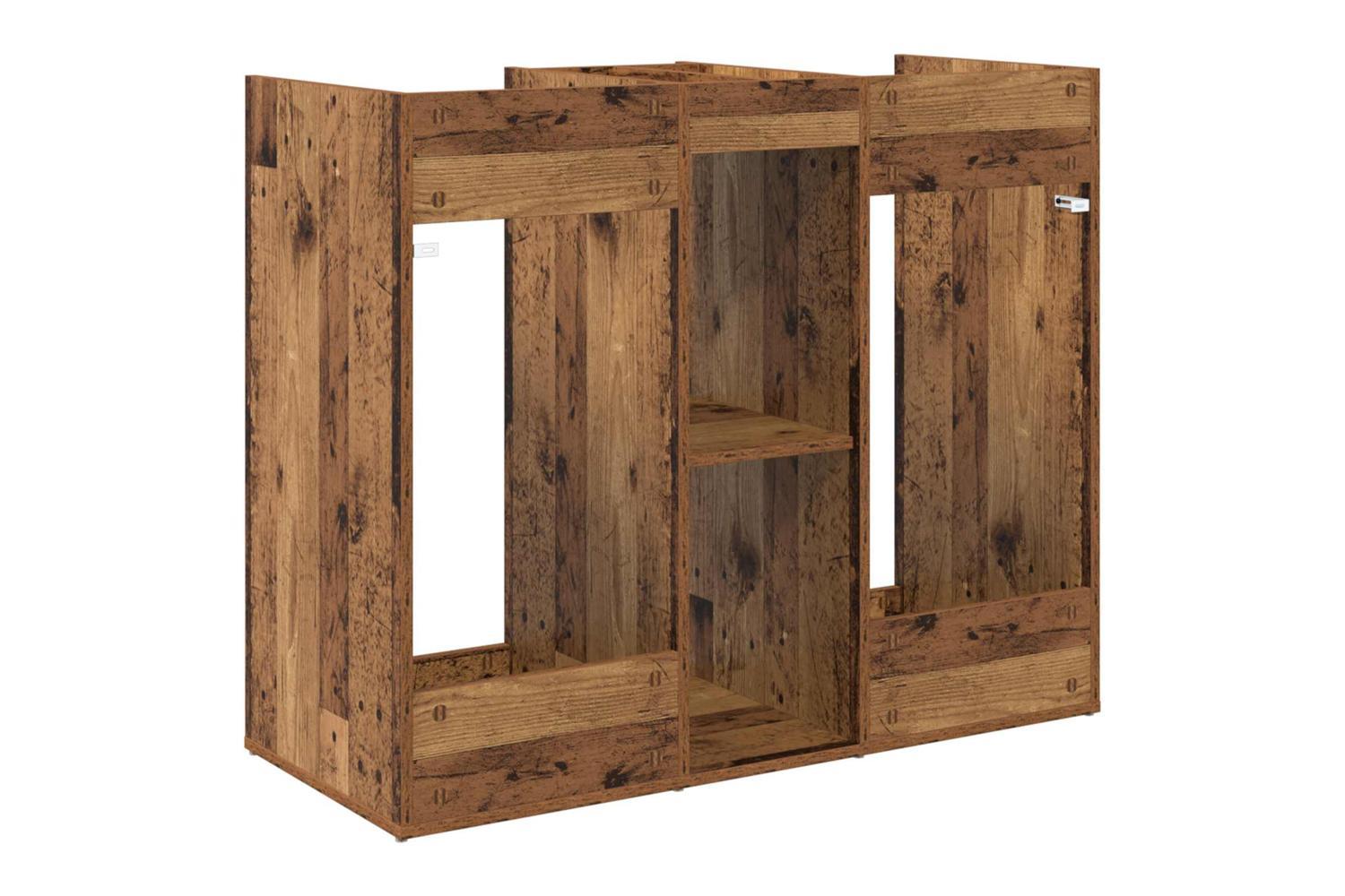 Vidaxl Golf Cabinet Plain Old Wood 102 X 45 X 85.5 Cm-8