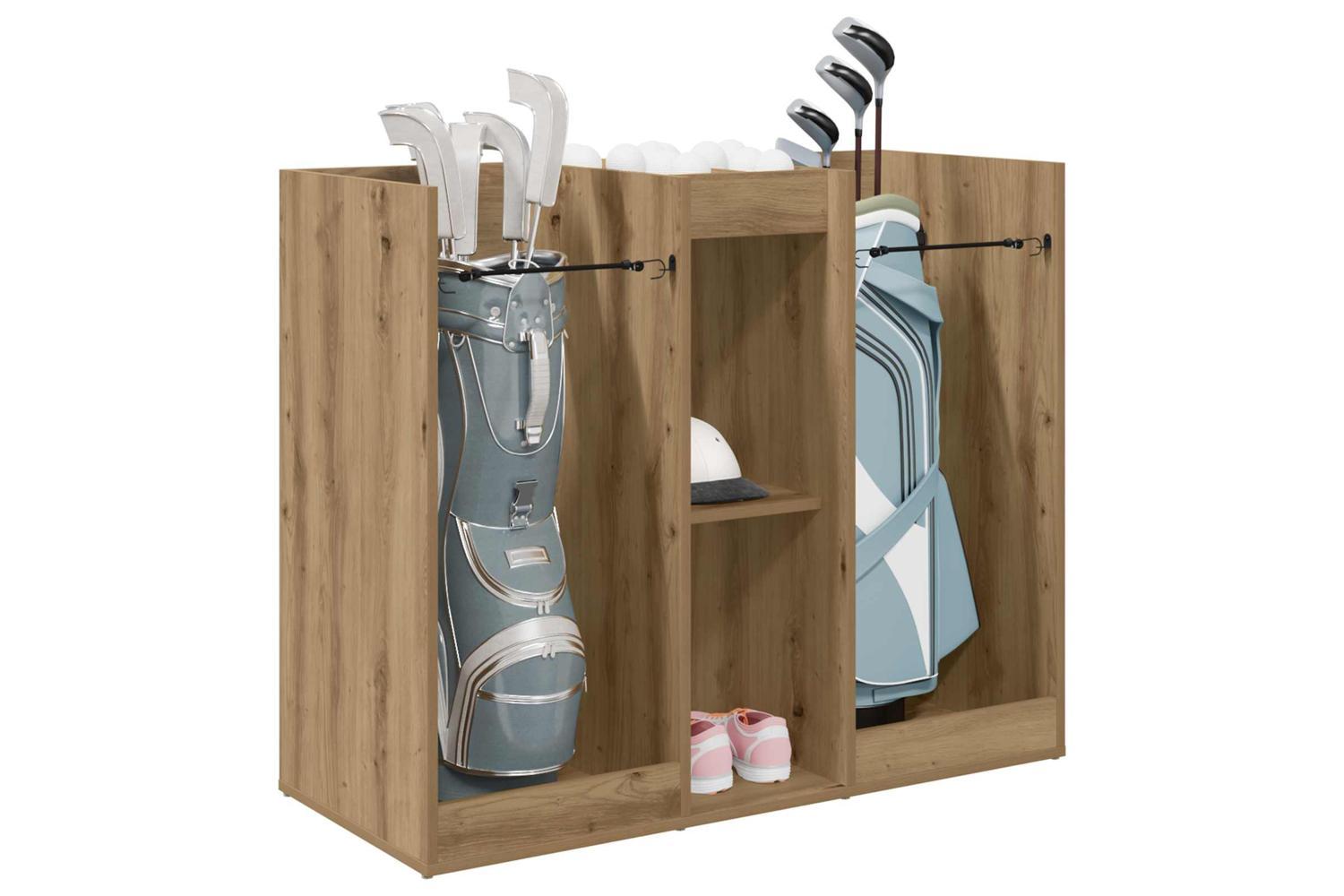 Vidaxl Golf Cabinet Plain Artisan Oak 102 X 45 X 85.5 Cm-3