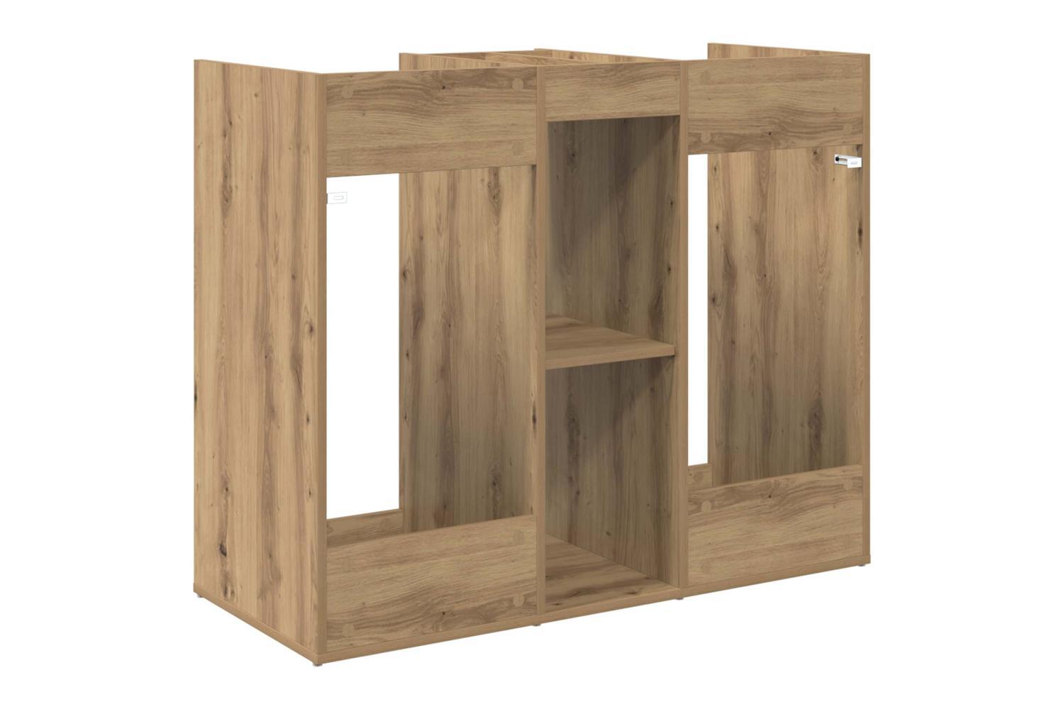 Vidaxl Golf Cabinet Plain Artisan Oak 102 X 45 X 85.5 Cm-8