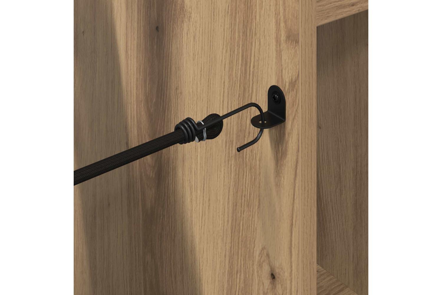 Vidaxl Golf Cabinet Plain Artisan Oak 102 X 45 X 85.5 Cm-9