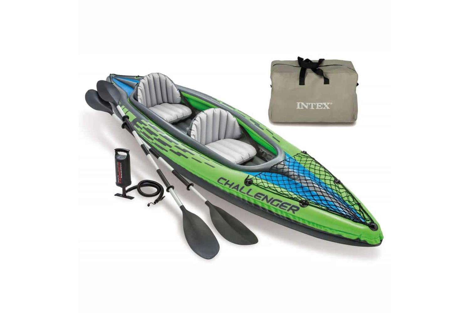 Intex Inflatable Kayak Challenger K2 351x76x38 Cm 68306np-2