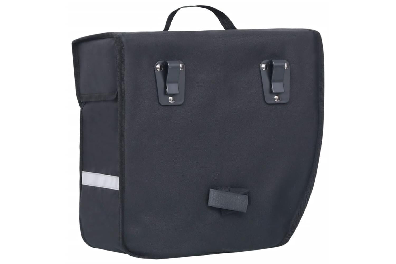 Vidaxl Single Bicycle Bag For Pannier Rack Waterproof 21 L Black-5