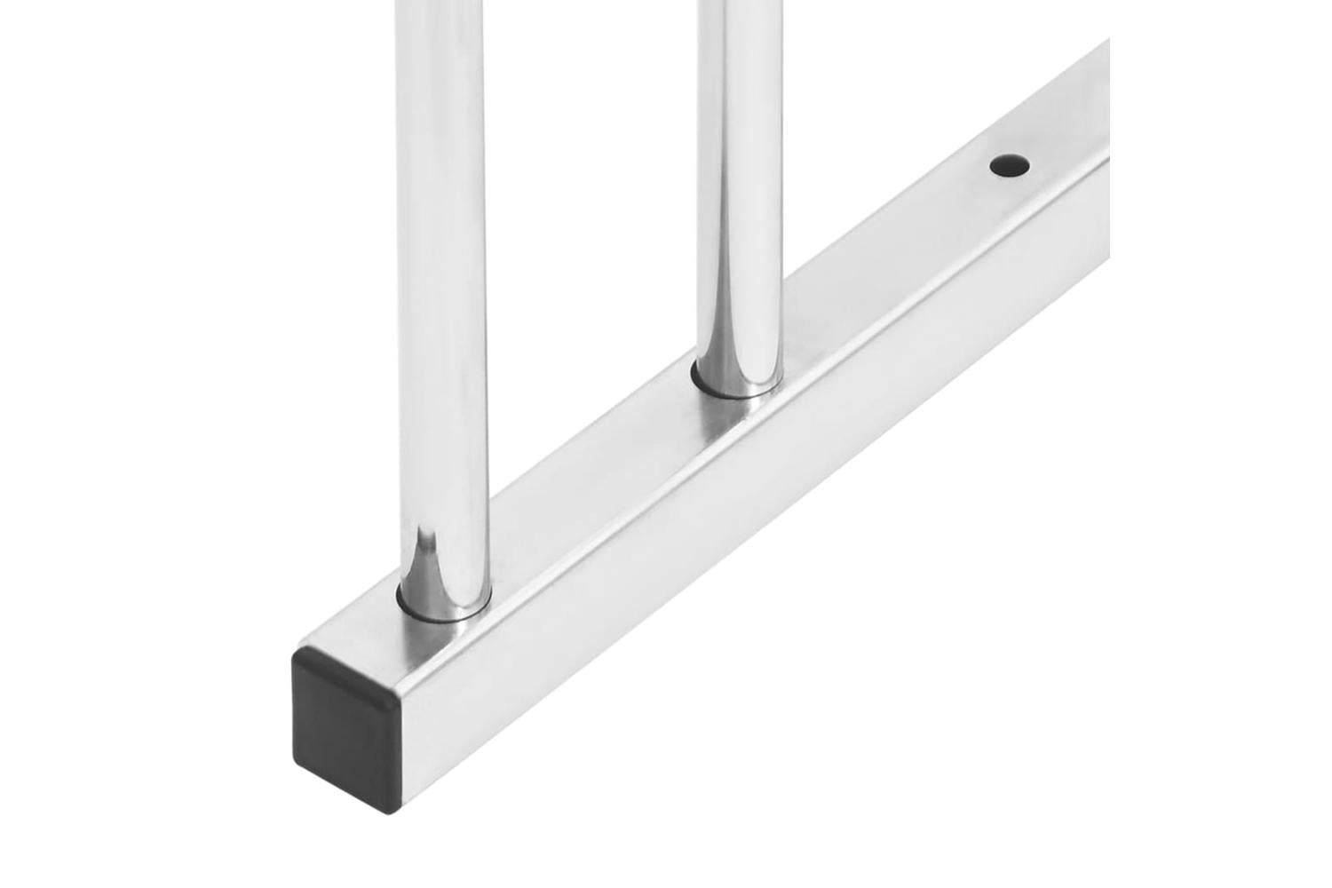 Vidaxl Bike Rack For 3 Bikes Galvanised Steel-4
