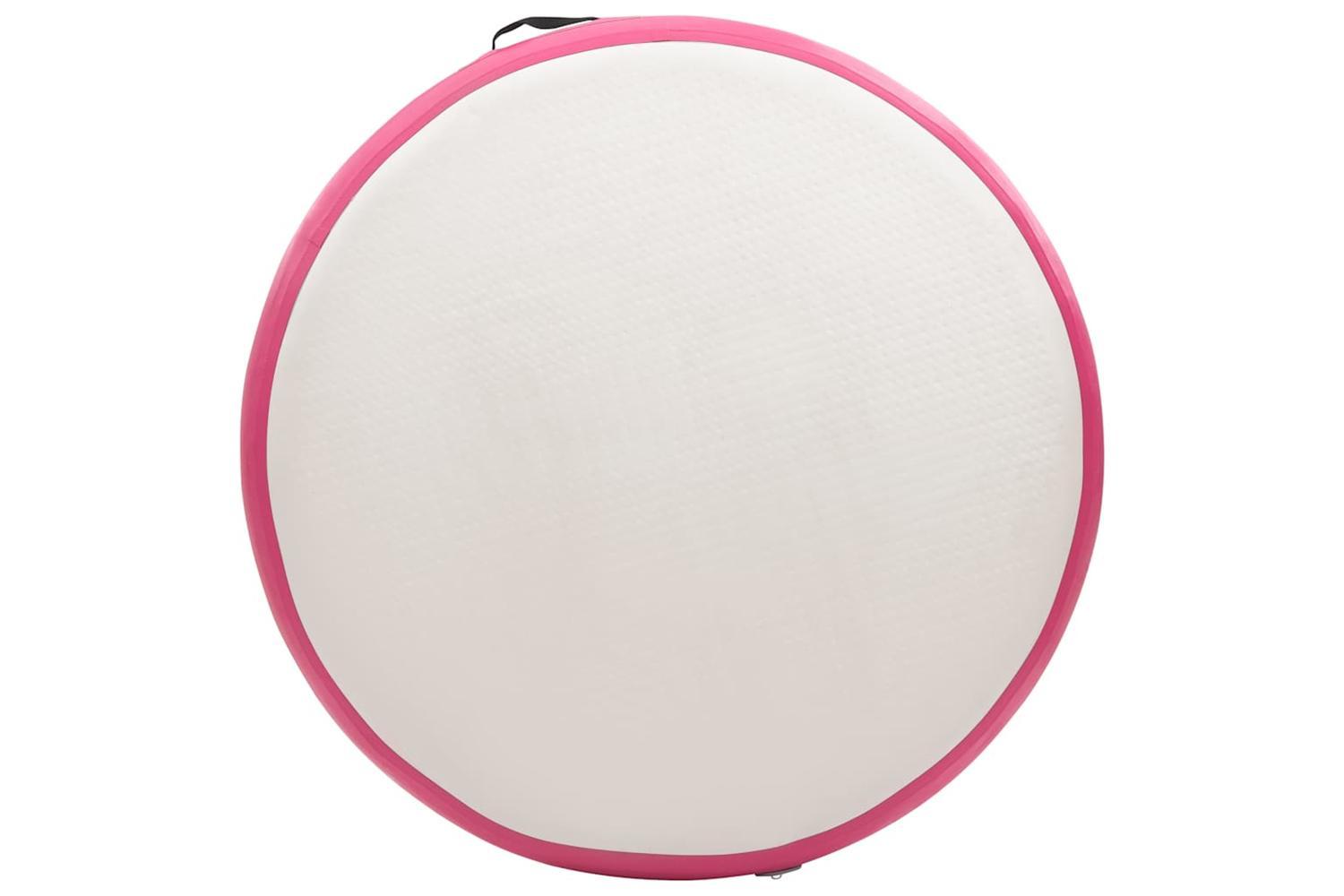 Vidaxl Inflatable Gymnastic Mat With Pump 100x100x15 Cm Pvc Pink-4