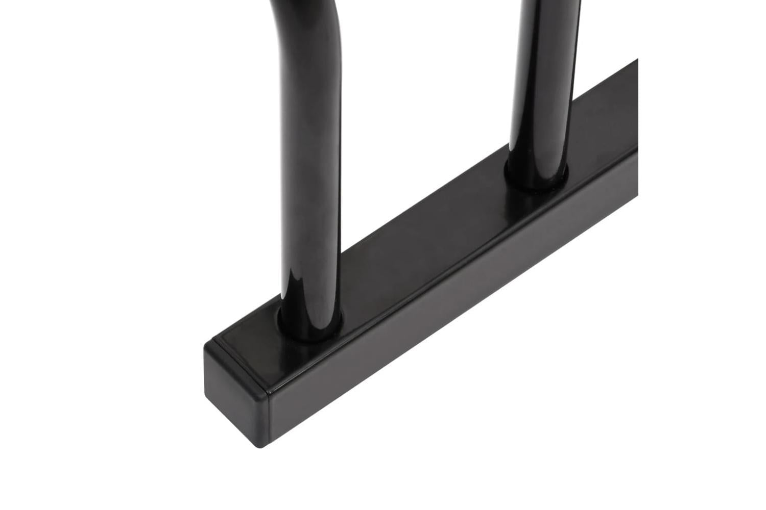 Vidaxl Bike Rack For 4 Bikes Black Steel-4