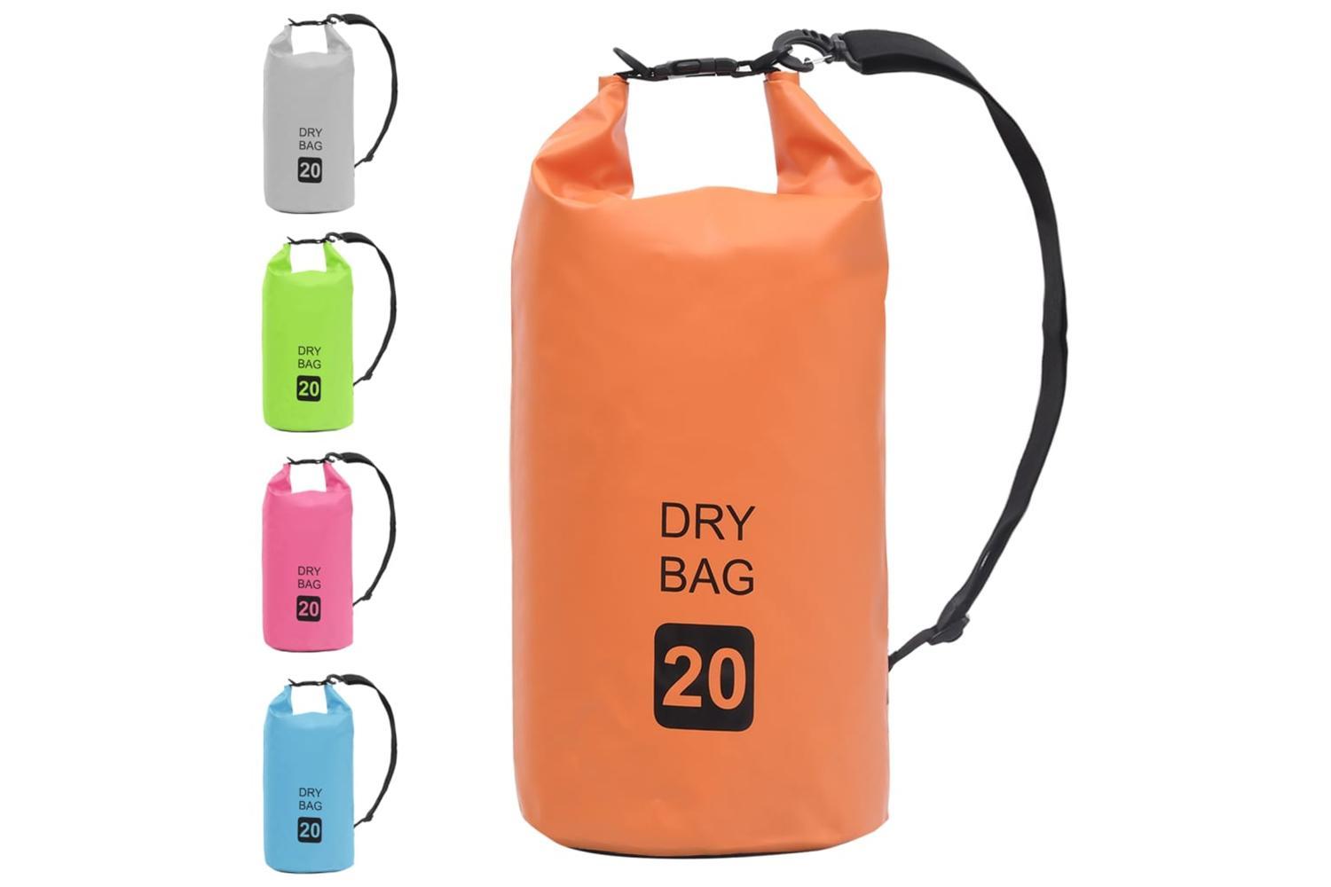 Vidaxl Dry Bag Orange 20 L Pvc-9