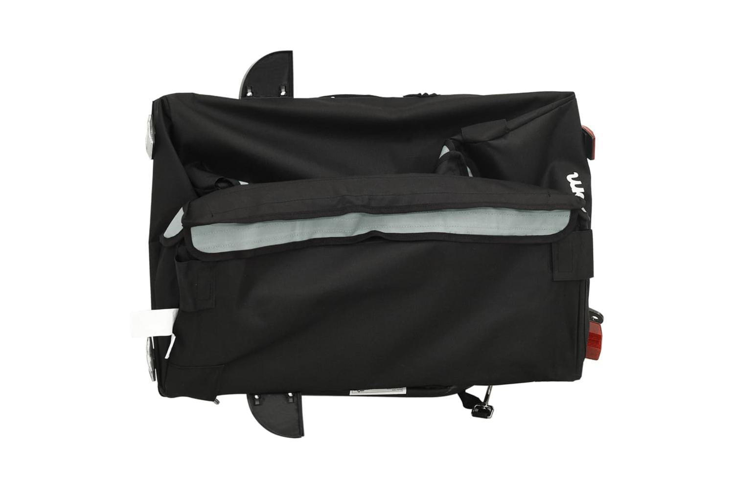 Vidaxl Bike Trailer Black And Grey 30 Kg Iron-9