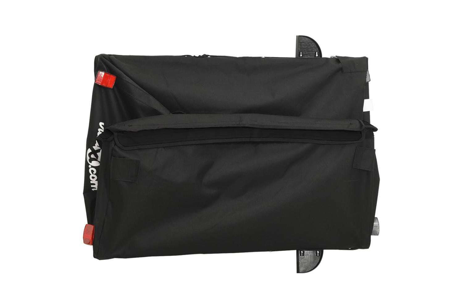 Vidaxl Bike Trailer Black 45 Kg Iron-9
