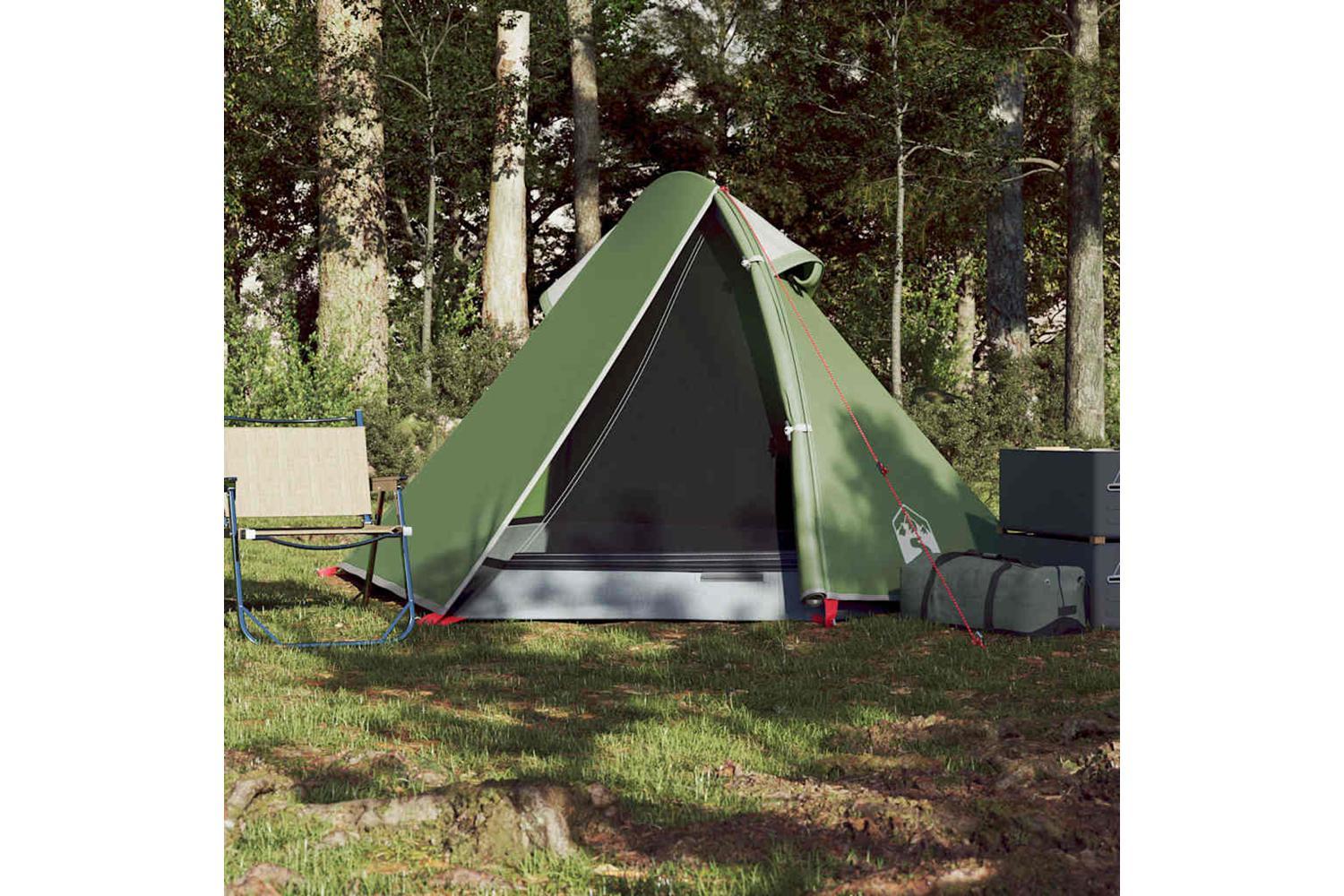 Vidaxl Camping Tent Dome 2-person Green Waterproof-3