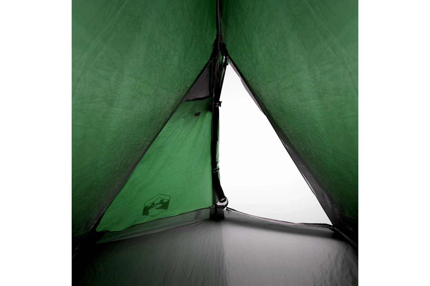 Vidaxl Camping Tent Dome 2-person Green Waterproof-10