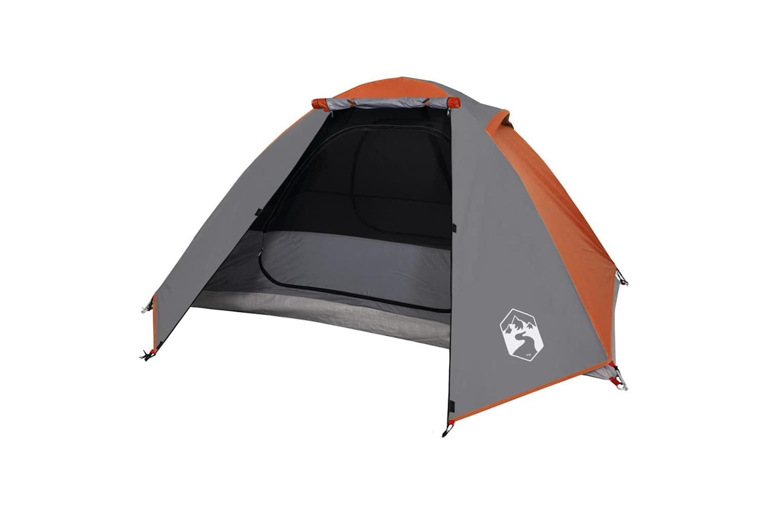 Vidaxl Camping Tent Dome 2-person Orange Waterproof-4