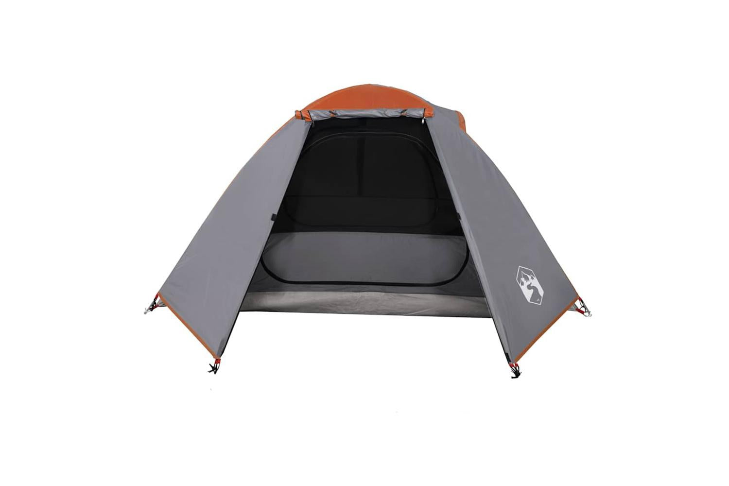 Vidaxl Camping Tent Dome 2-person Orange Waterproof-5