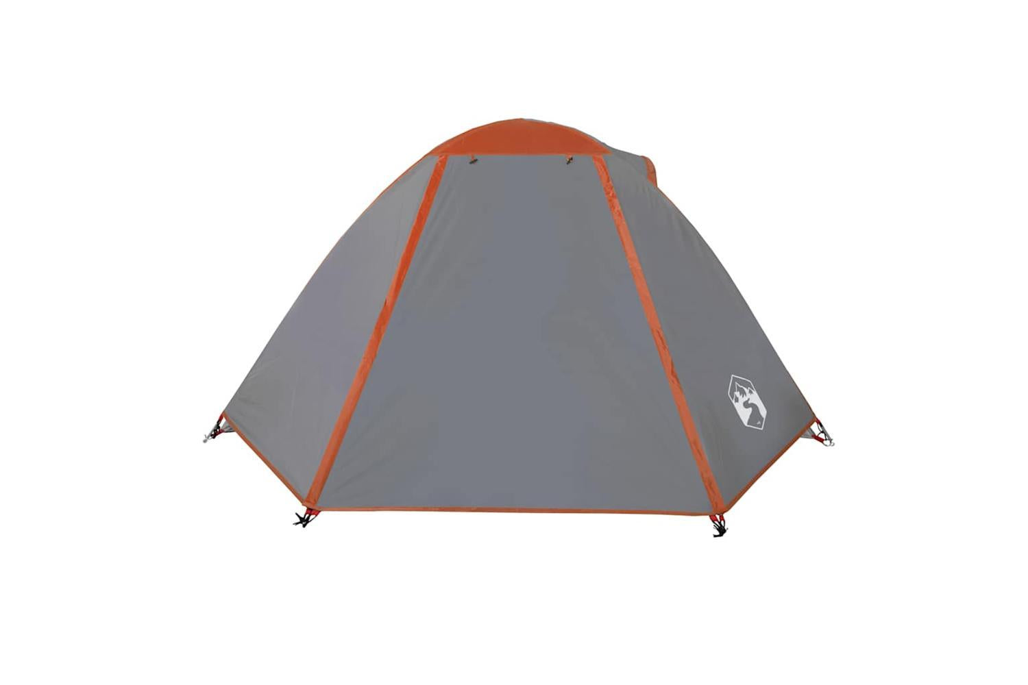 Vidaxl Camping Tent Dome 2-person Orange Waterproof-6