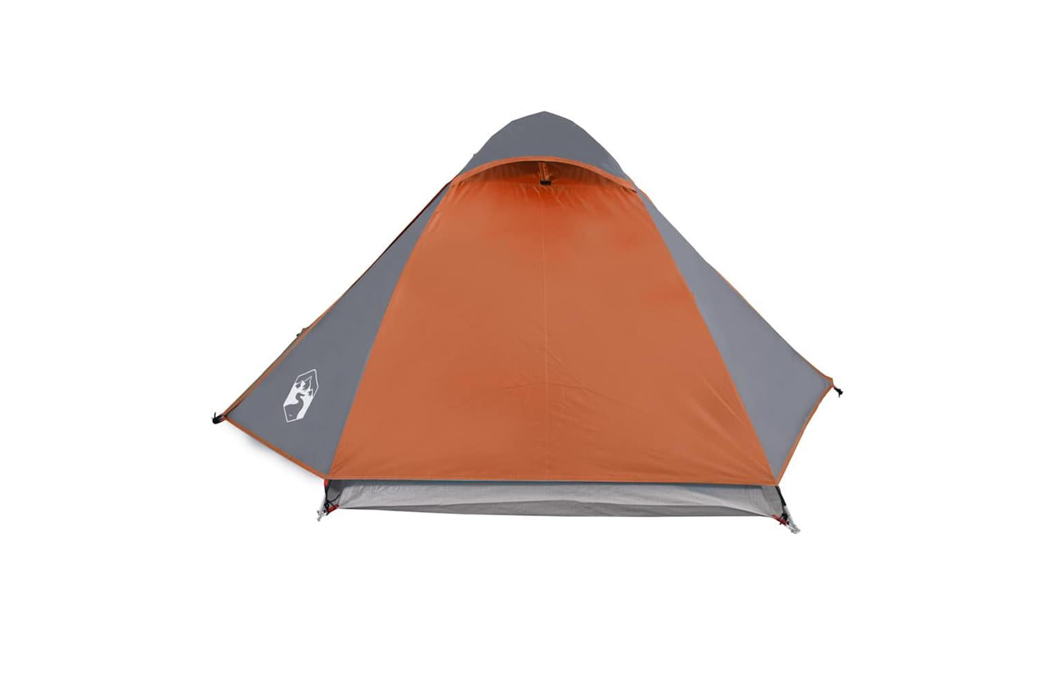 Vidaxl Camping Tent Dome 2-person Orange Waterproof-7