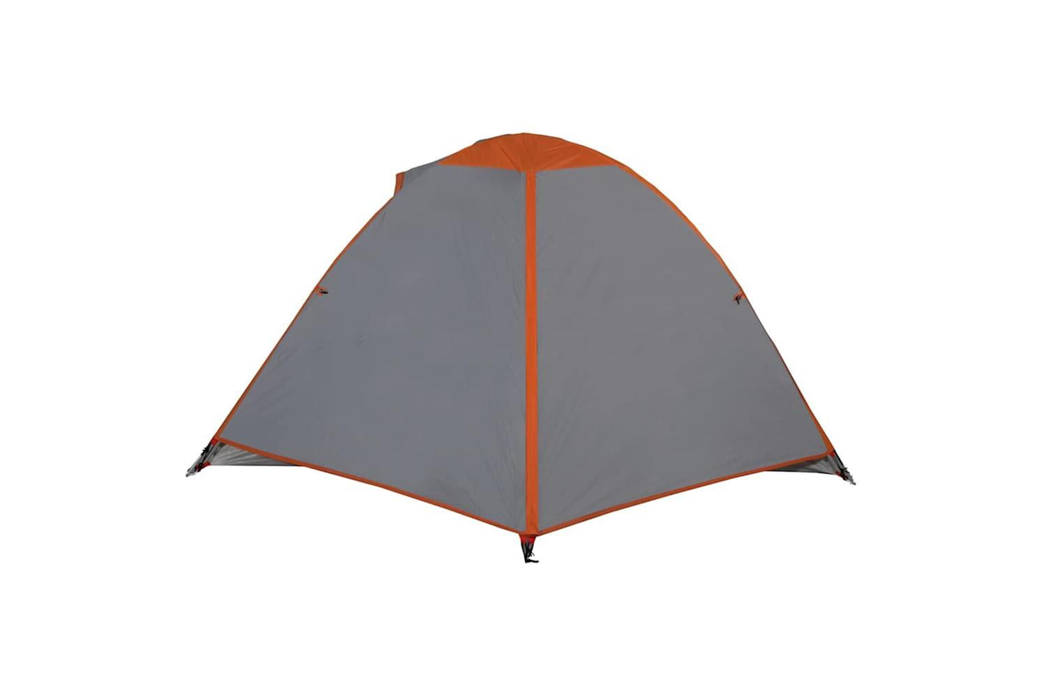 Vidaxl Camping Tent Dome 2-person Orange Waterproof-8