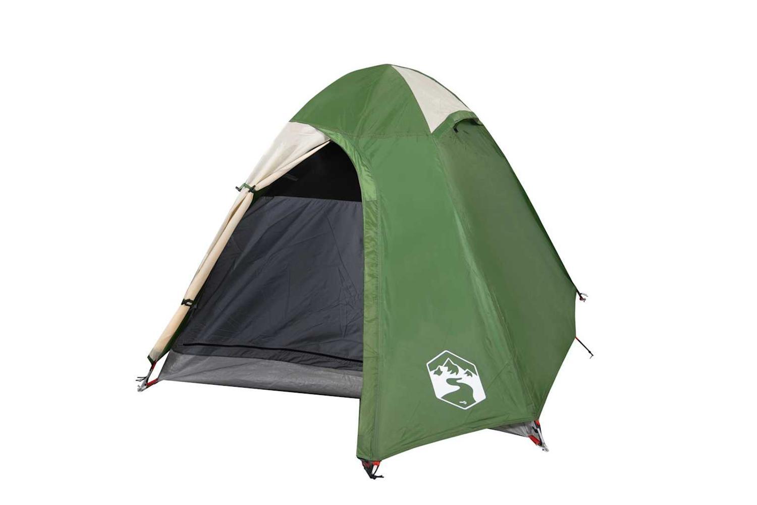 Vidaxl Camping Tent Dome 2-person Green Waterproof-4