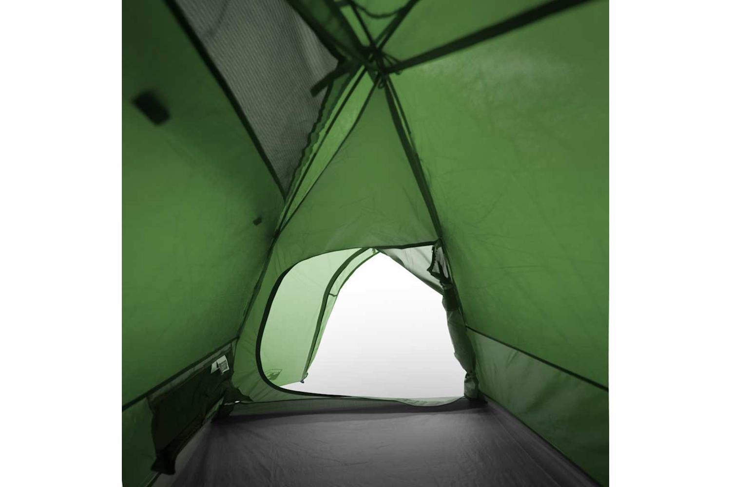 Vidaxl Camping Tent Dome 2-person Green Waterproof-10