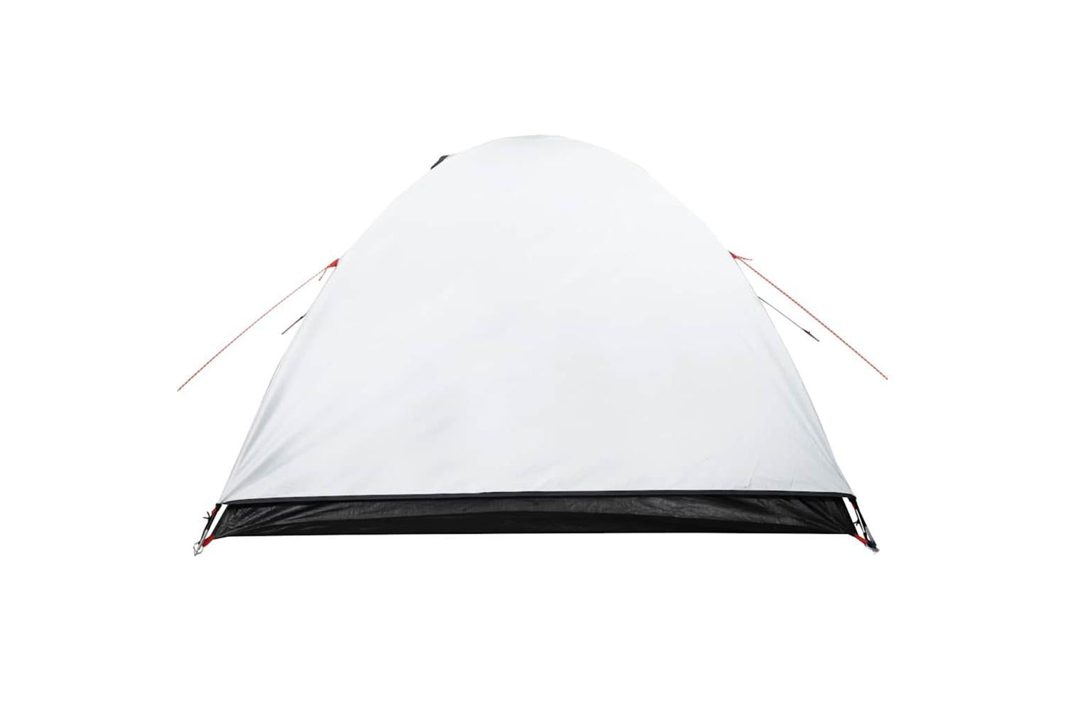 Vidaxl Camping Tent Dome 4-person White Blackout Fabric Waterproof-8
