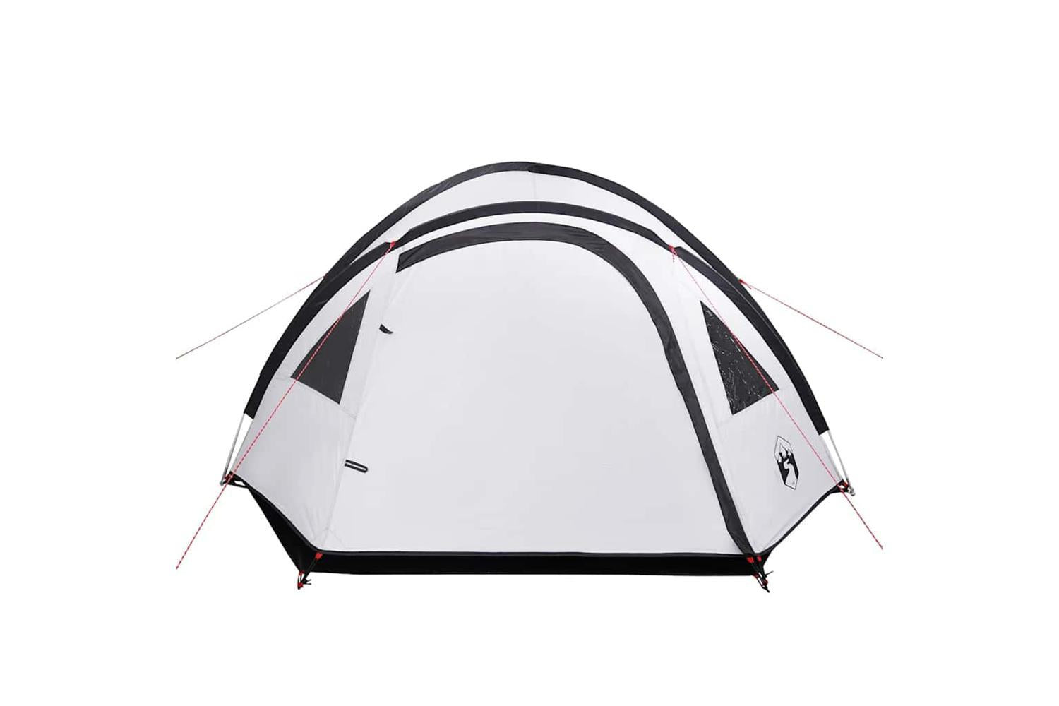 Vidaxl Camping Tent Dome 4-person White Blackout Fabric Waterproof-6